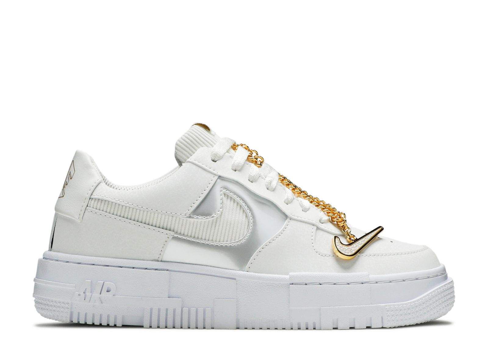 Nike Air Force 1 Pixel ¡®White Gold Chain¡¯ Revered Footwear