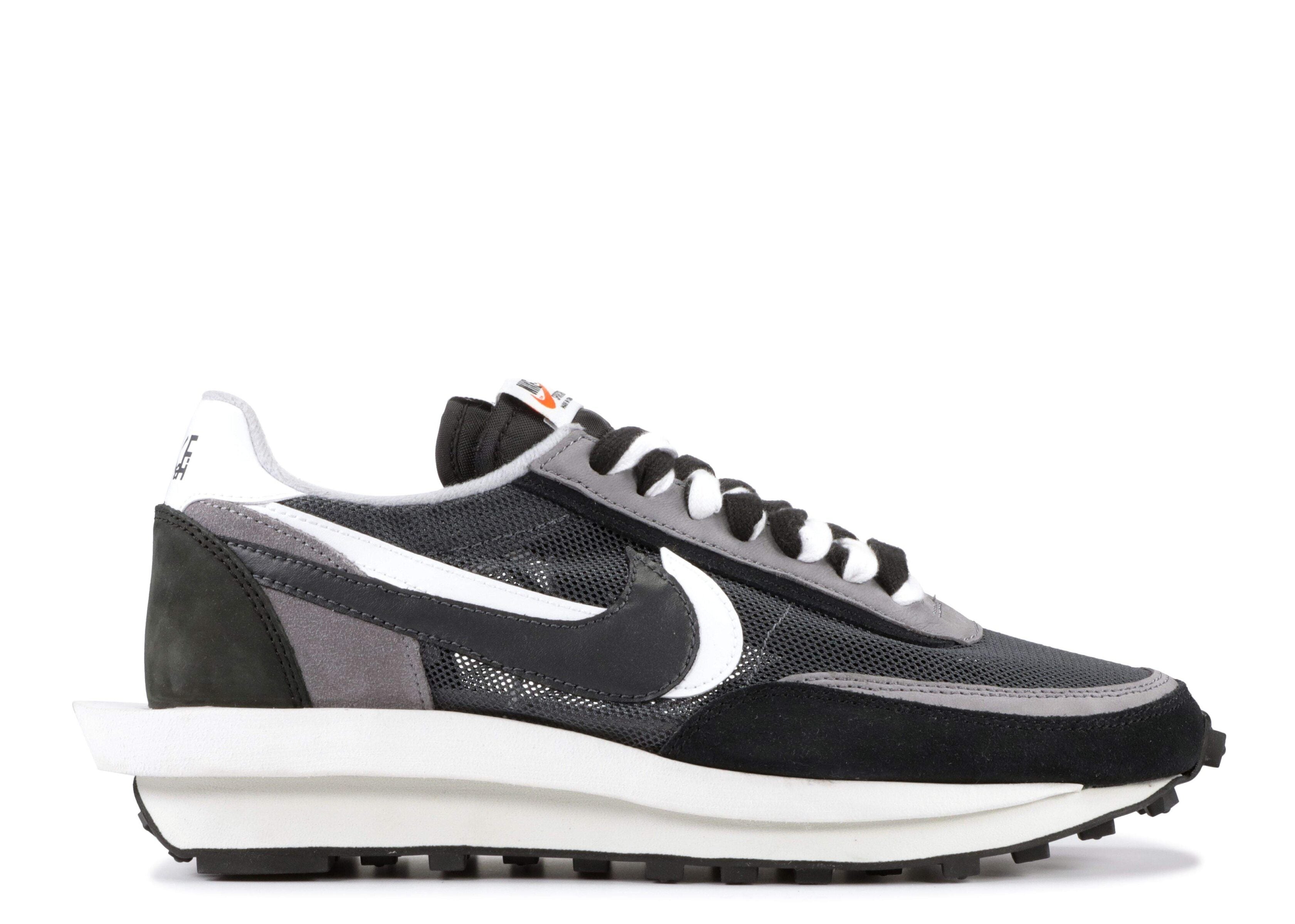 Nike sacai x LDWaffle ¡®Black¡¯ Everlasting Sneaker