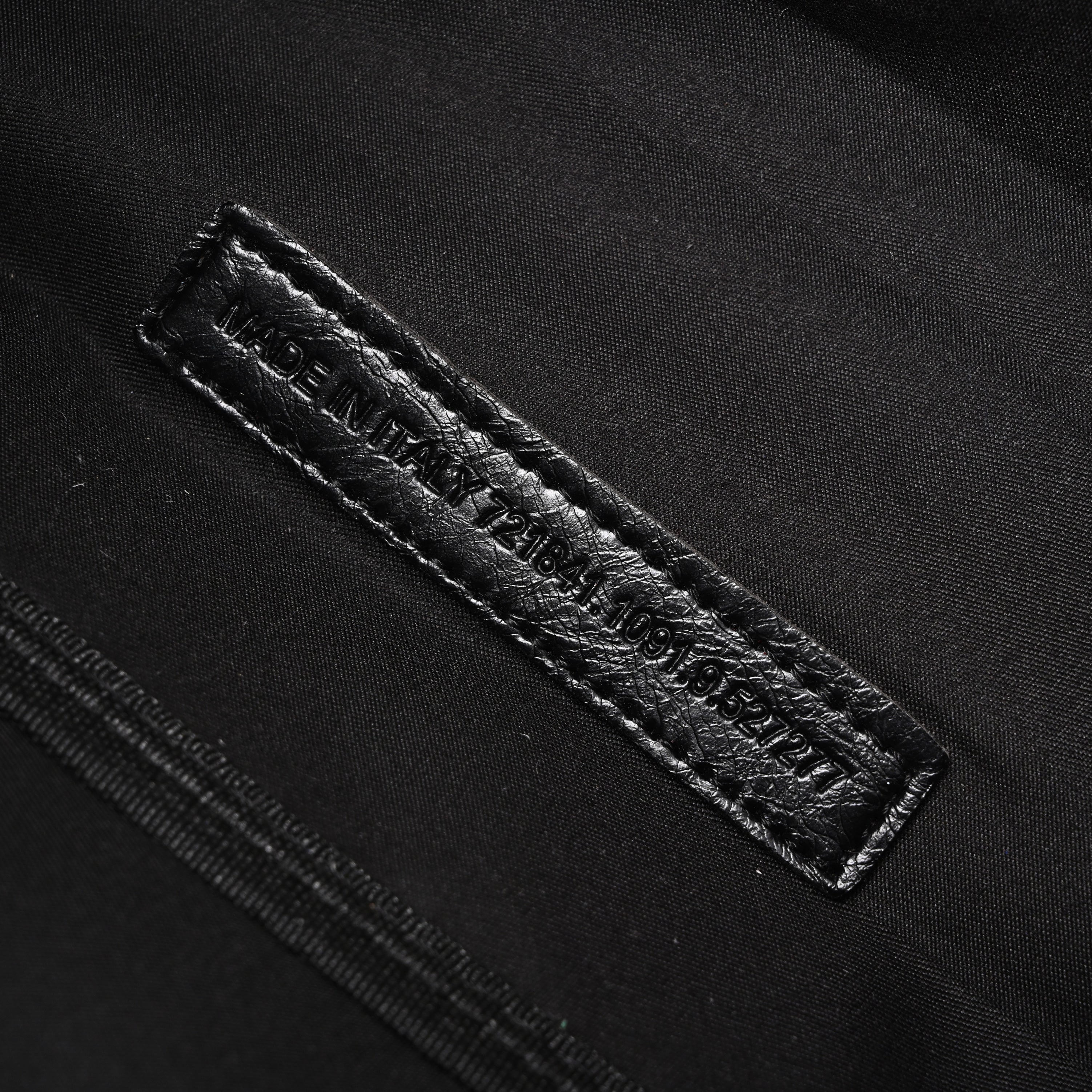 Balenciaga x adidas Large Duffel Travel Bag ¨C Black with Trefoil Logo and Triple Stripes