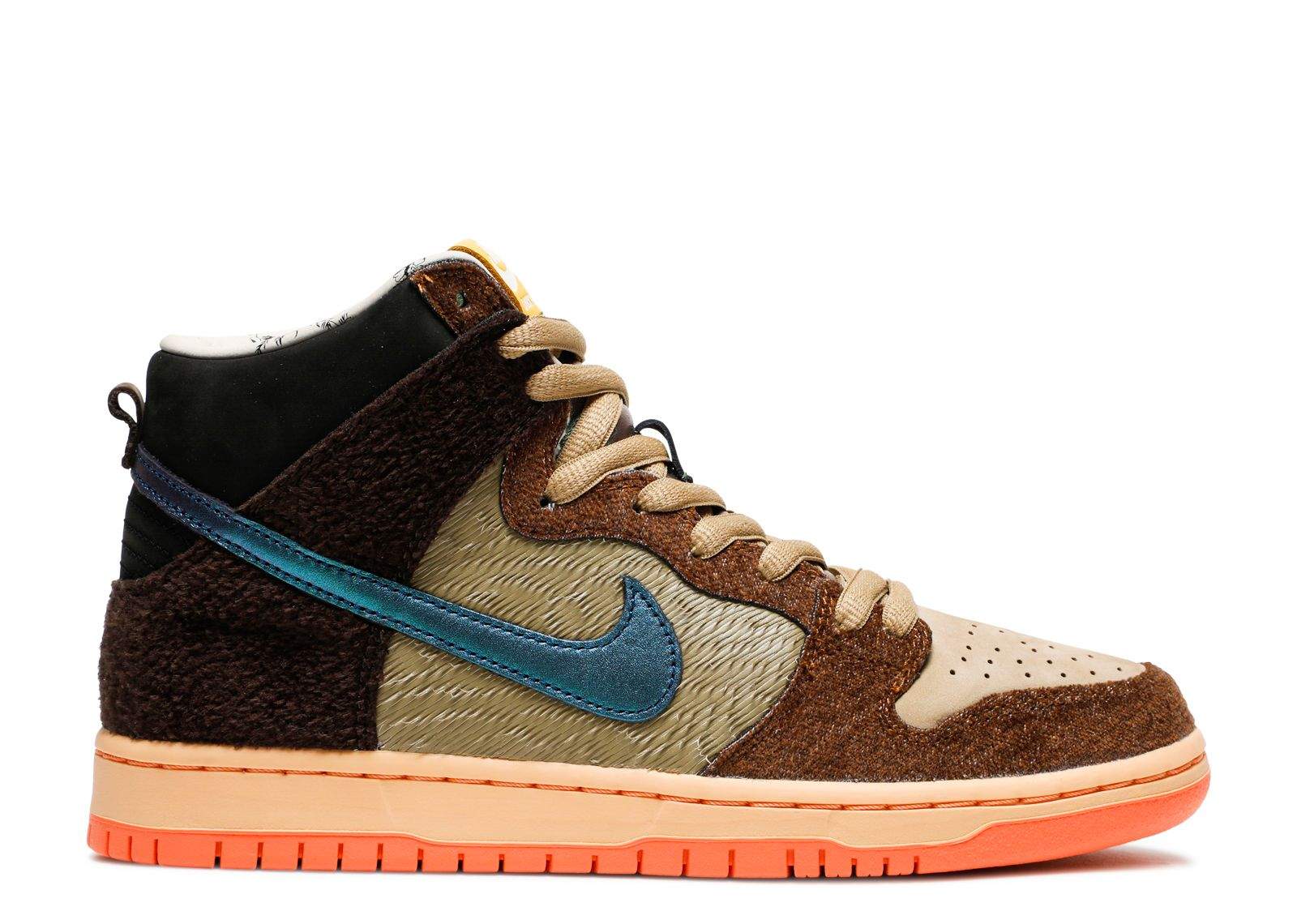 Nike Concepts x Dunk High Pro SB ¡®TurDUNKen Unfading Sneaker