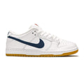 Nike Dunk Low Pro ISO SB ¡®Orange Label ¨C White Navy¡¯ Unfading Sneaker