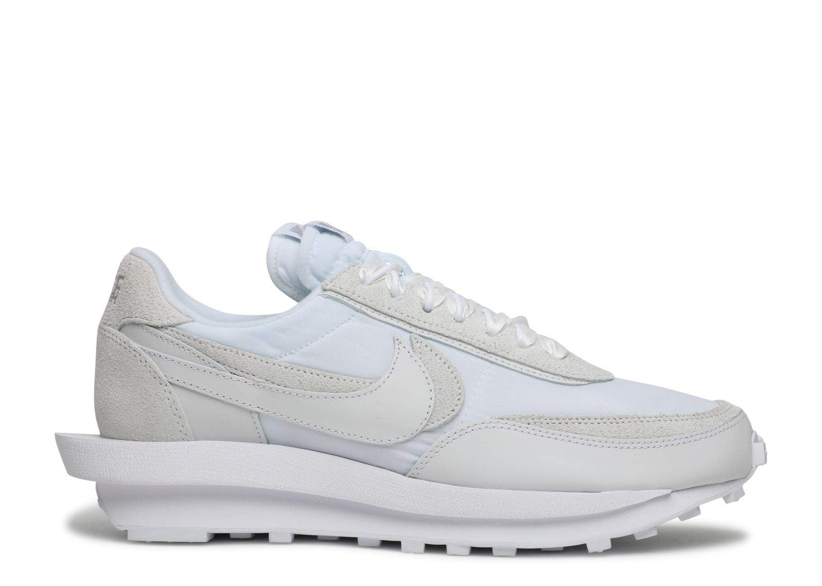 Nike sacai x LDWaffle ¡®White Nylon¡¯ Unfading Sneaker